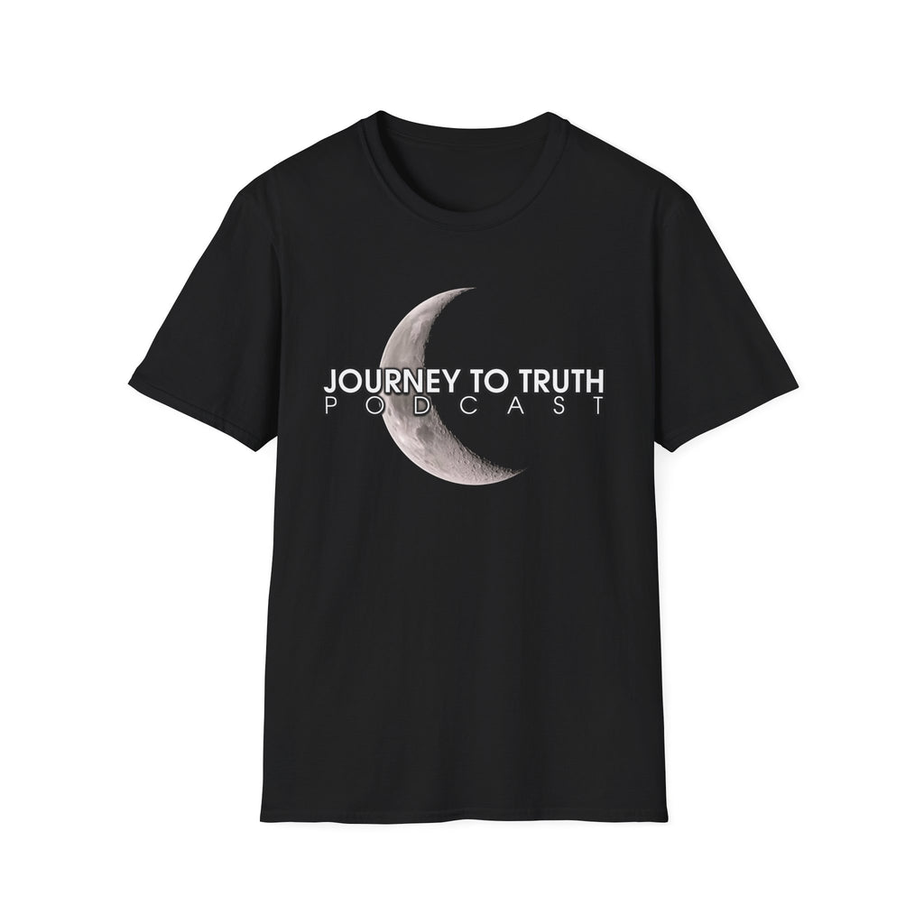 Journey to Truth Podcast T-Shirt — Crescent Moon Logo Tee