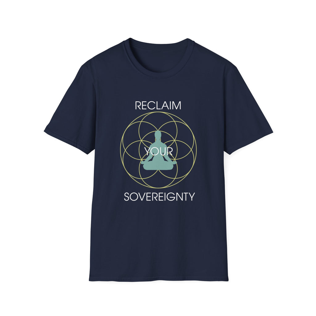 Meditation Lotus T-Shirt — Silent Om Yoga Tee
