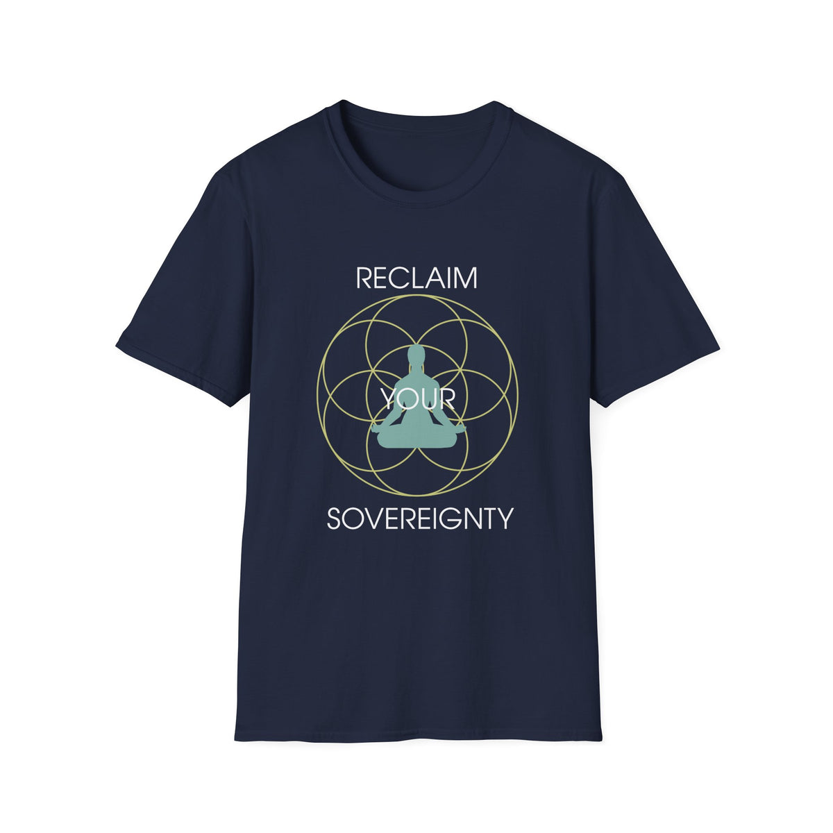 Meditation Lotus T-Shirt — Silent Om Yoga Tee