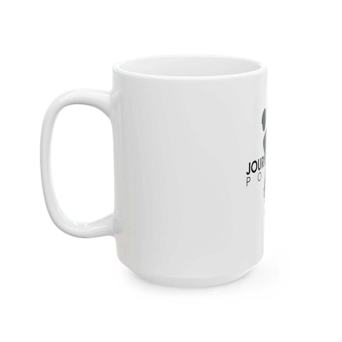 Sasquatch Mug – Black Footprint Logo Coffee Cup (11oz/15oz)