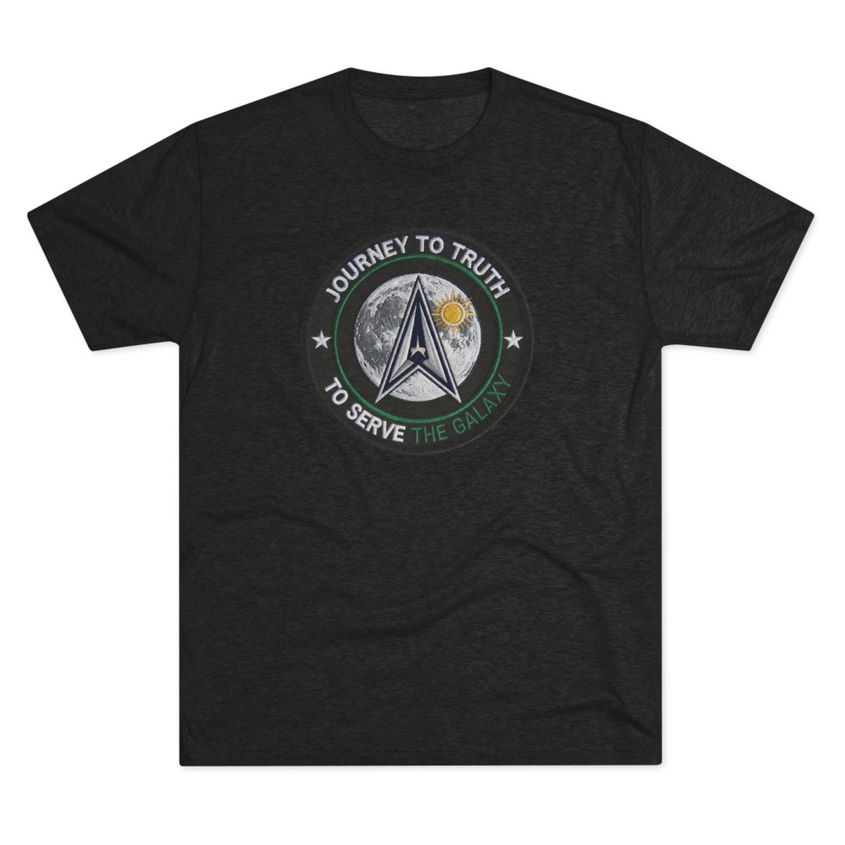 "Journey to Truth / To Serve the Galaxy" Starfleet-Inspired T‑Shirt
