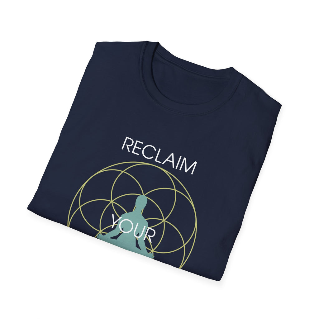 Meditation Lotus T-Shirt — Silent Om Yoga Tee