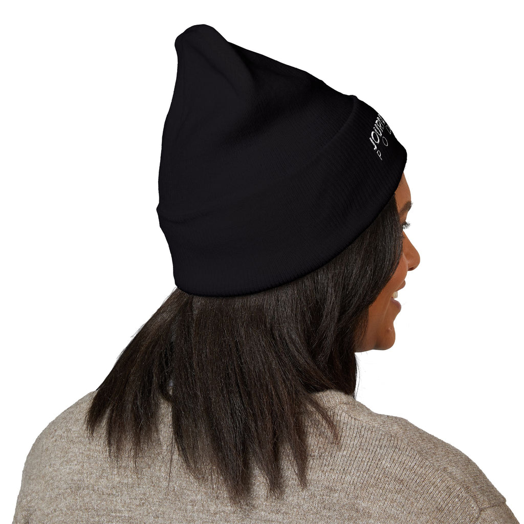 Journey to Truth Podcast Embroidered Cuffed Beanie