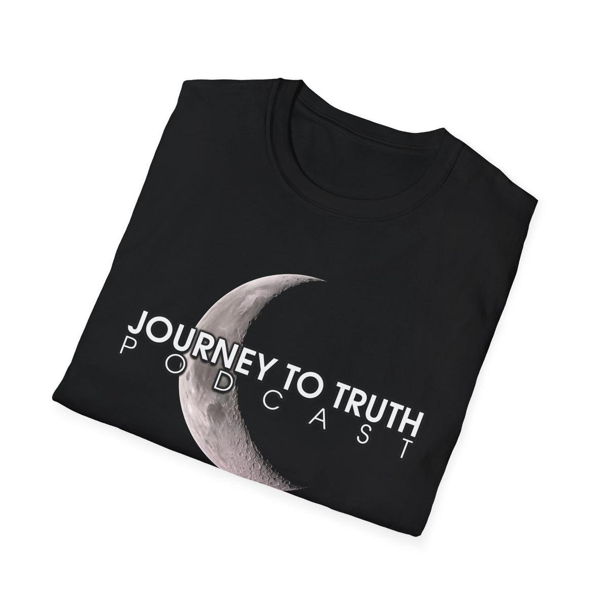 Journey to Truth Podcast T-Shirt — Crescent Moon Logo Tee