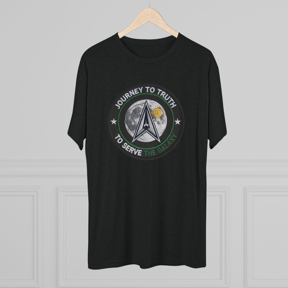 "Journey to Truth / To Serve the Galaxy" Starfleet-Inspired T‑Shirt